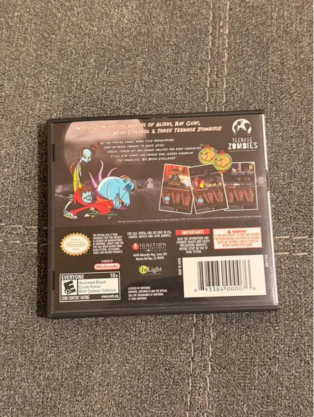 Teenage Zombies for Nintendo DS